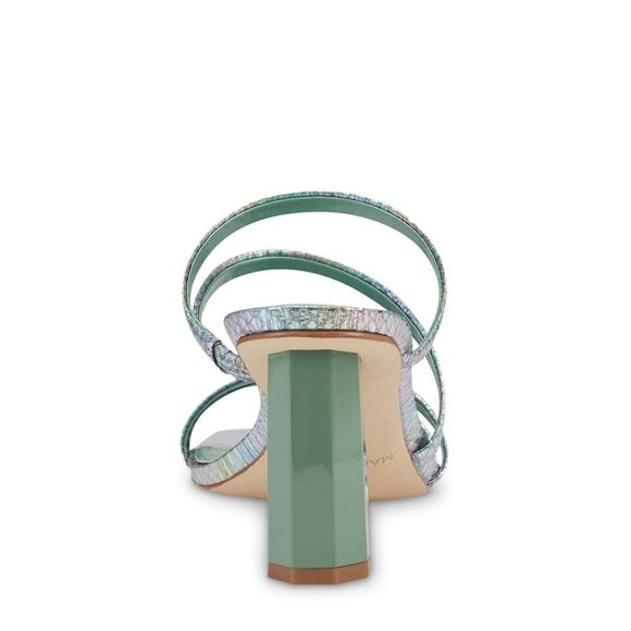 MARC FISHER KRISTIN SANDAL LIGHT GREEN - Picture 4 of 11